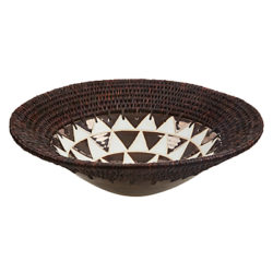 Gone Rural Ceramic Woven Bowl